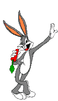 Image: Antimated Bugs Bunny Eating a Carrot